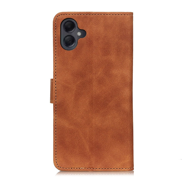 For Samsung Galaxy A06 4G KHAZNEH Retro Texture Horizontal Flip Leather Phone Case