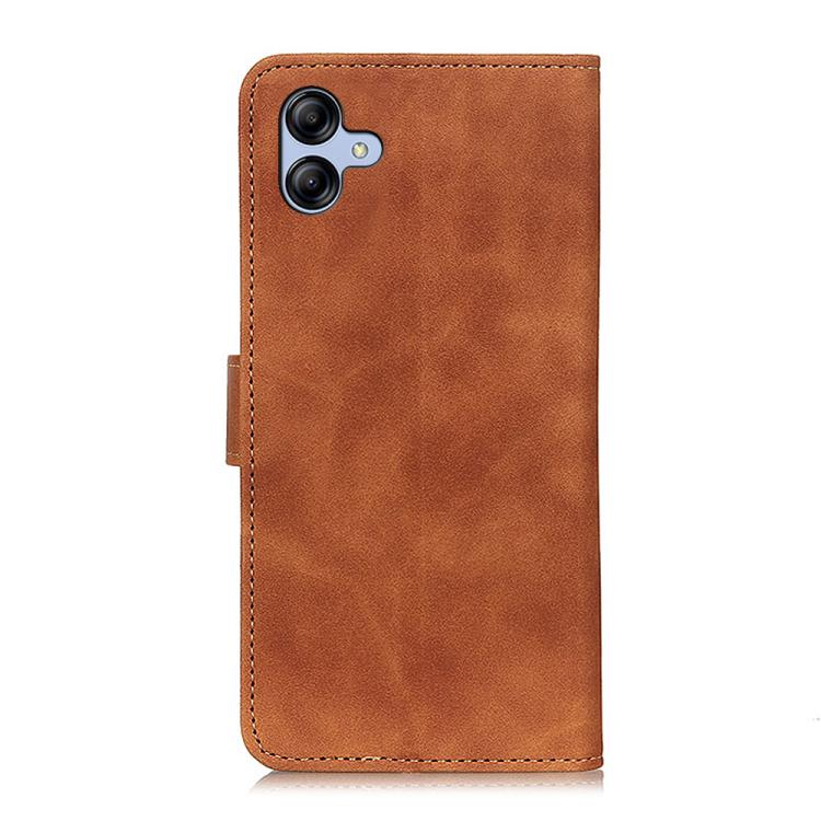 For Samsung Galaxy A07 5G KHAZNEH Retro Texture Horizontal Flip Leather Phone Case