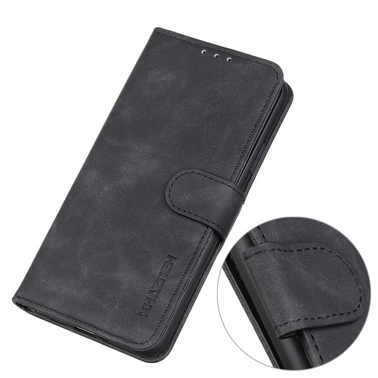 For Samsung Galaxy A57 5G KHAZNEH Retro Texture Horizontal Flip Leather Phone Case
