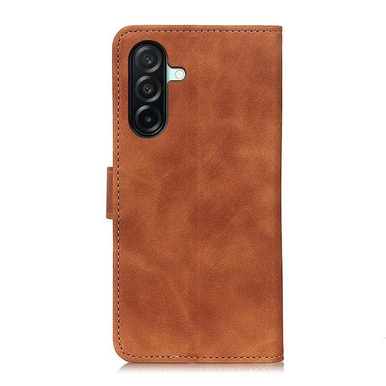 For Samsung Galaxy A27 5G KHAZNEH Retro Texture Horizontal Flip Leather Phone Case