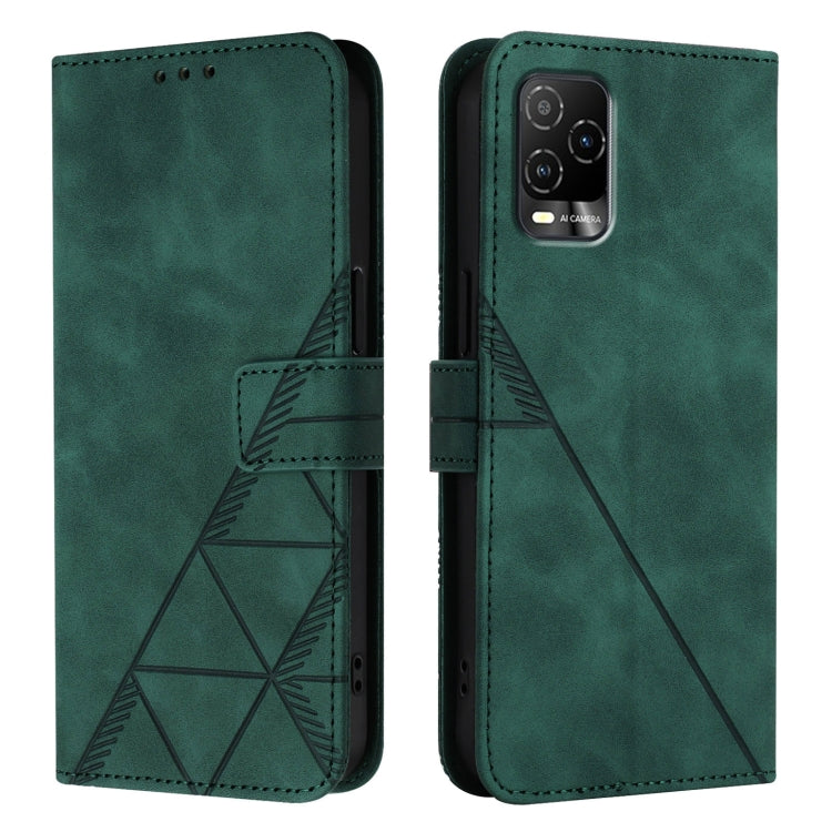 For BLU View 5 Pro Crossbody 3D Embossed Flip Leather Phone Case