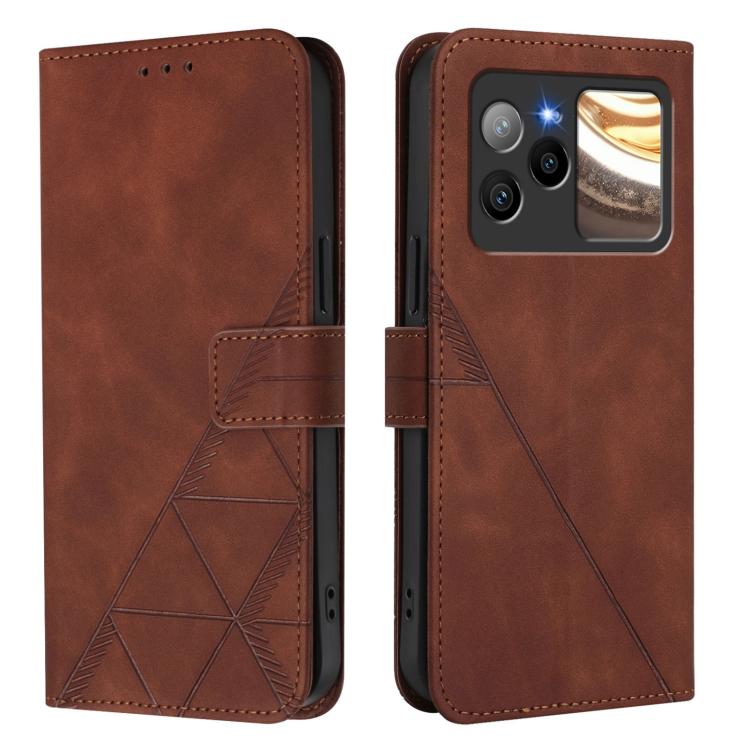 For BLU Bold N4 Crossbody 3D Embossed Flip Leather Phone Case