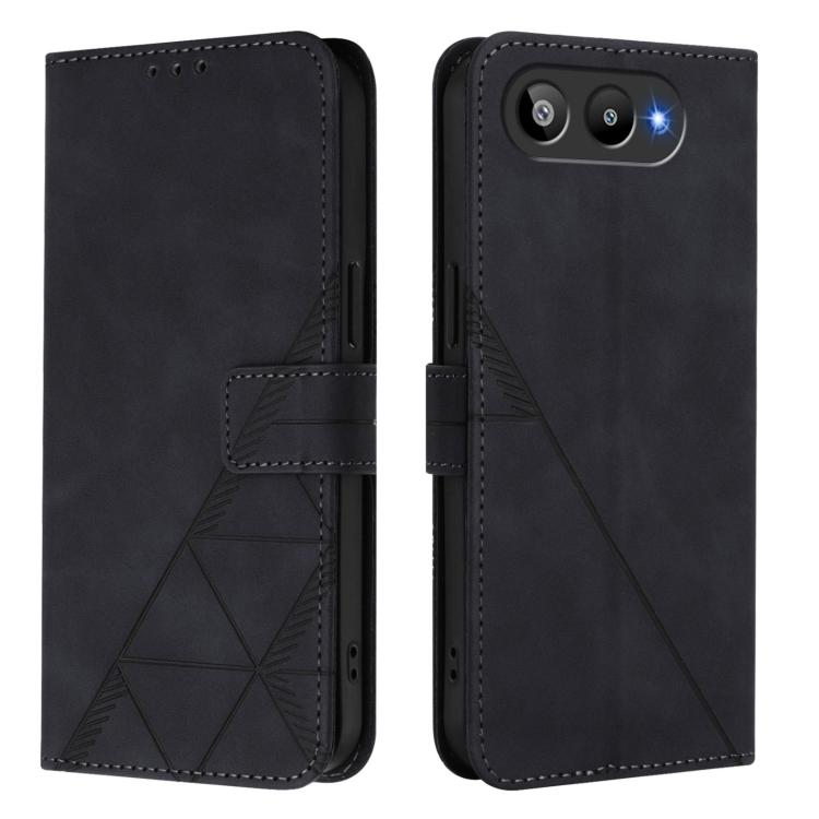 For BLU G95 Crossbody 3D Embossed Flip Leather Phone Case