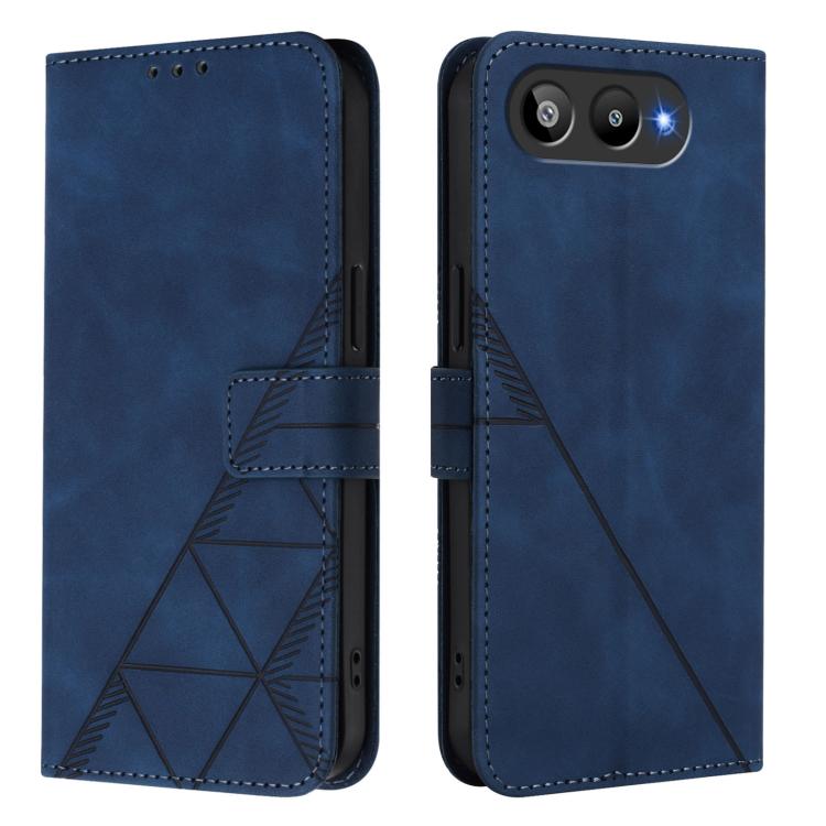 For BLU G95 Crossbody 3D Embossed Flip Leather Phone Case