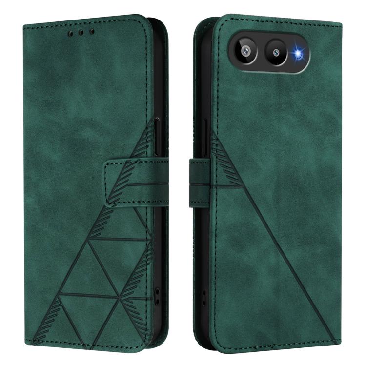For BLU G95 Crossbody 3D Embossed Flip Leather Phone Case