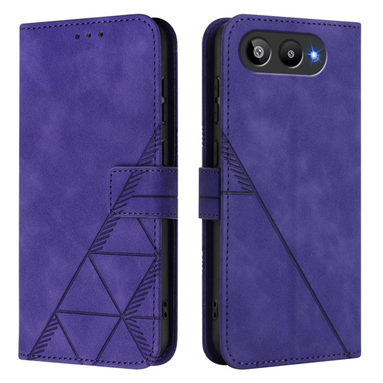 For BLU G95 Crossbody 3D Embossed Flip Leather Phone Case