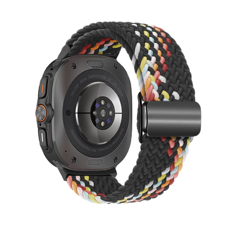 For Samsung Galaxy Watch Ultra 47mm / Ultra 2025 Nylon Loop Magnetic Buckle Watch Band
