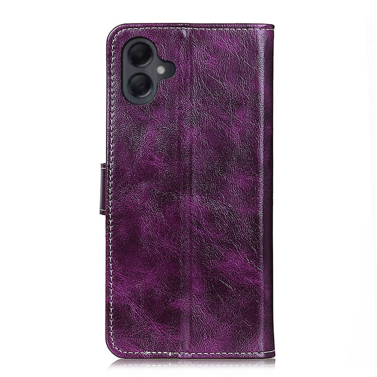 For Samsung Galaxy A06 4G Retro Crazy Horse Texture Leather Phone Case