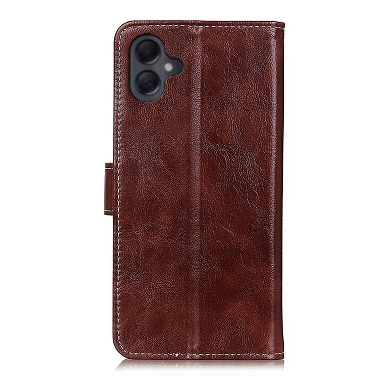 For Samsung Galaxy A06 4G Retro Crazy Horse Texture Leather Phone Case