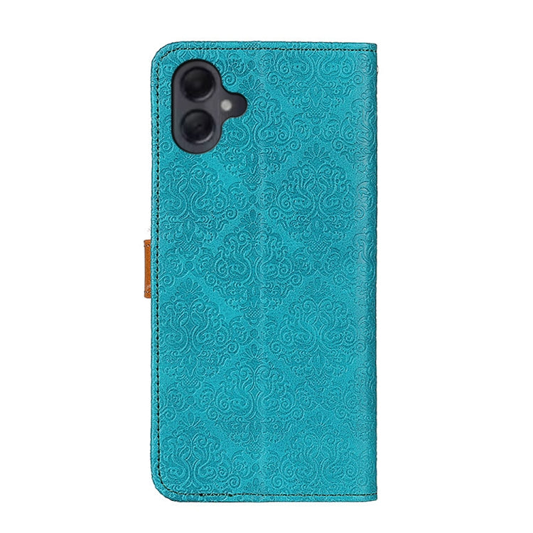 For Samsung Galaxy A06 4G European Floral Embossed Leather Phone Case