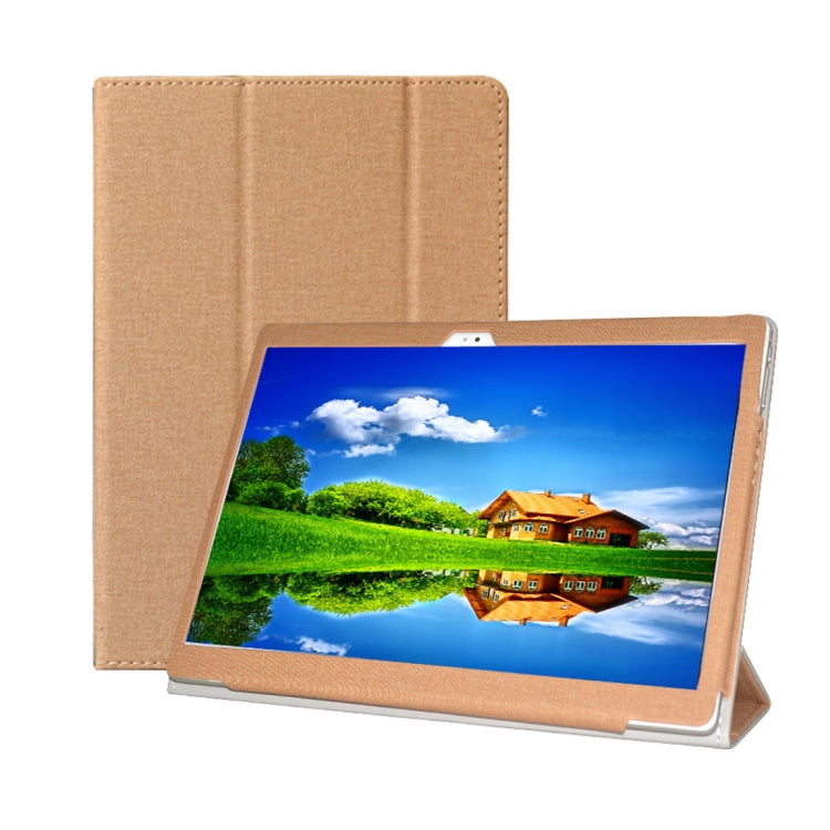 For ALLDOCUBE X Neo (WMC0370) Anti-slip Texture Horizontal Flip Leather Case with Three-folding Holder