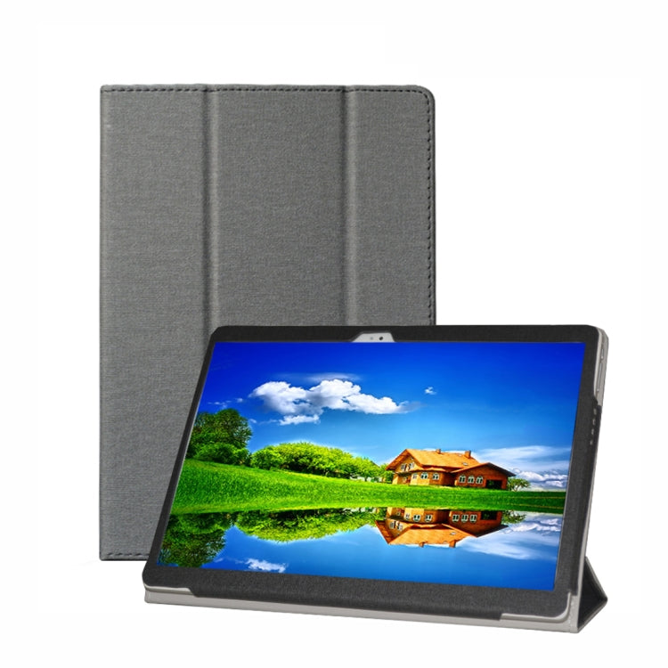 For ALLDOCUBE X Neo (WMC0370) Anti-slip Texture Horizontal Flip Leather Case with Three-folding Holder