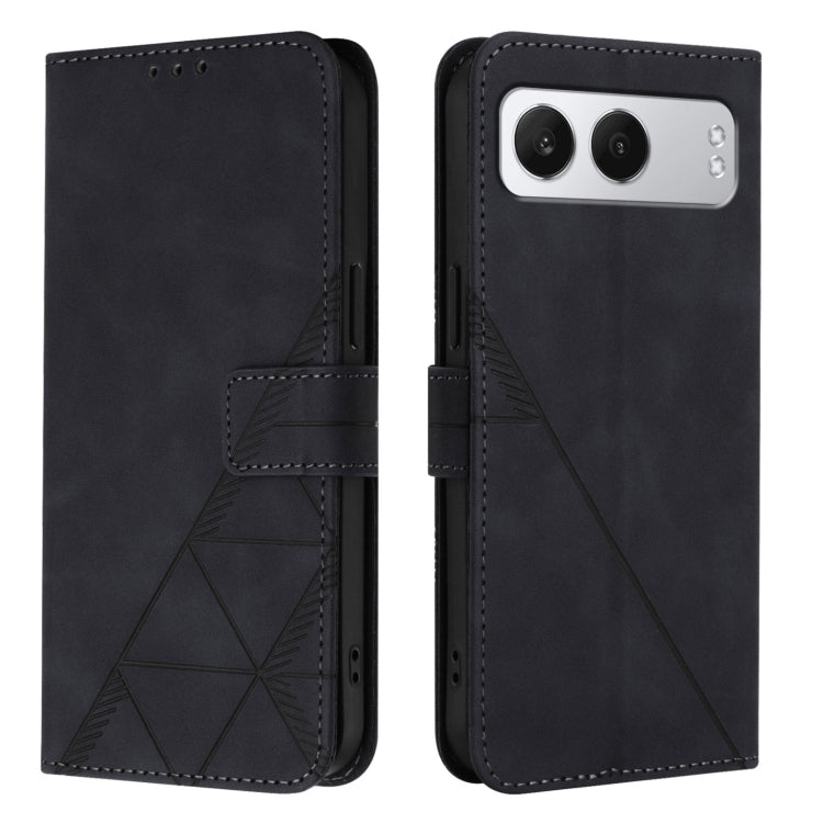 For OnePlus Nord 4 5G Crossbody 3D Embossed Flip Leather Phone Case