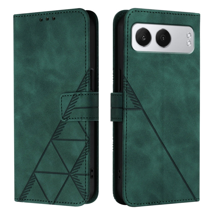 For OnePlus Nord 4 5G Crossbody 3D Embossed Flip Leather Phone Case
