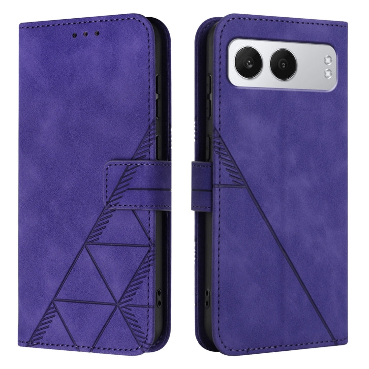 For OnePlus Nord 4 5G Crossbody 3D Embossed Flip Leather Phone Case