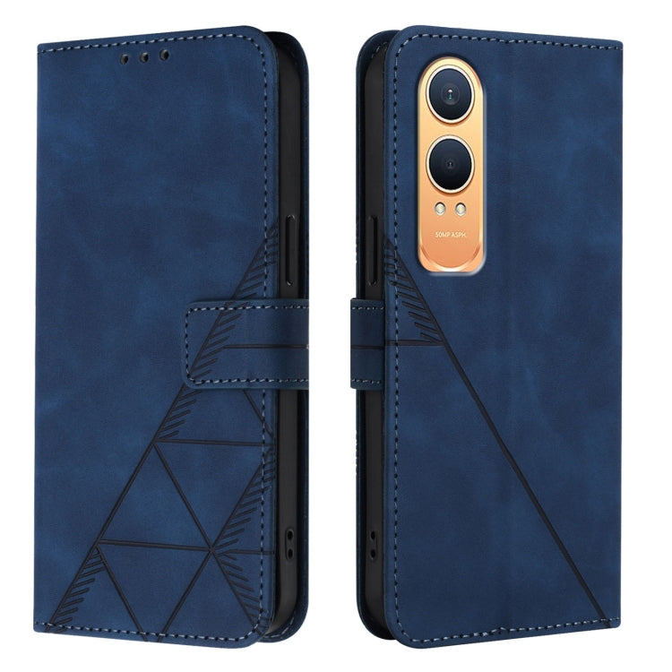 For OnePlus Nord CE4 Lite  Crossbody 3D Embossed Flip Leather Phone Case