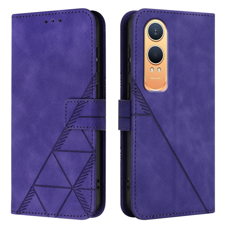 For OnePlus Nord CE4 Lite  Crossbody 3D Embossed Flip Leather Phone Case