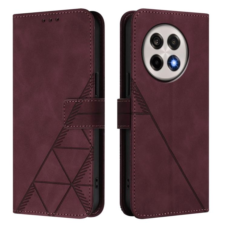 For OnePlus Ace 5 Pro / Ace 5 / 13R Crossbody 3D Embossed Flip Leather Phone Case