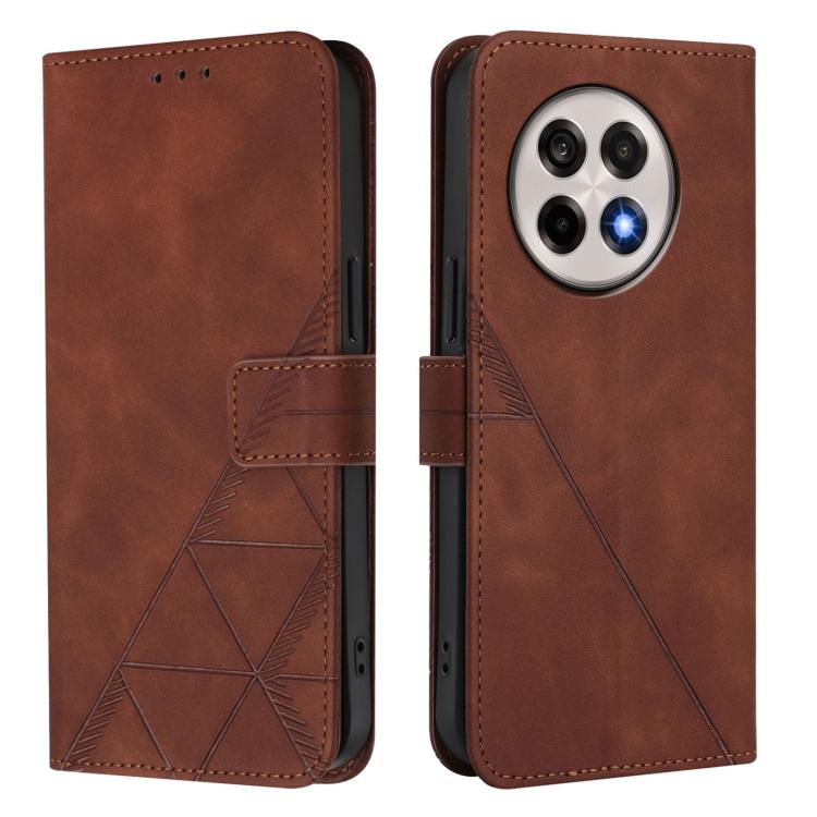 For OnePlus Ace 5 Pro / Ace 5 / 13R Crossbody 3D Embossed Flip Leather Phone Case