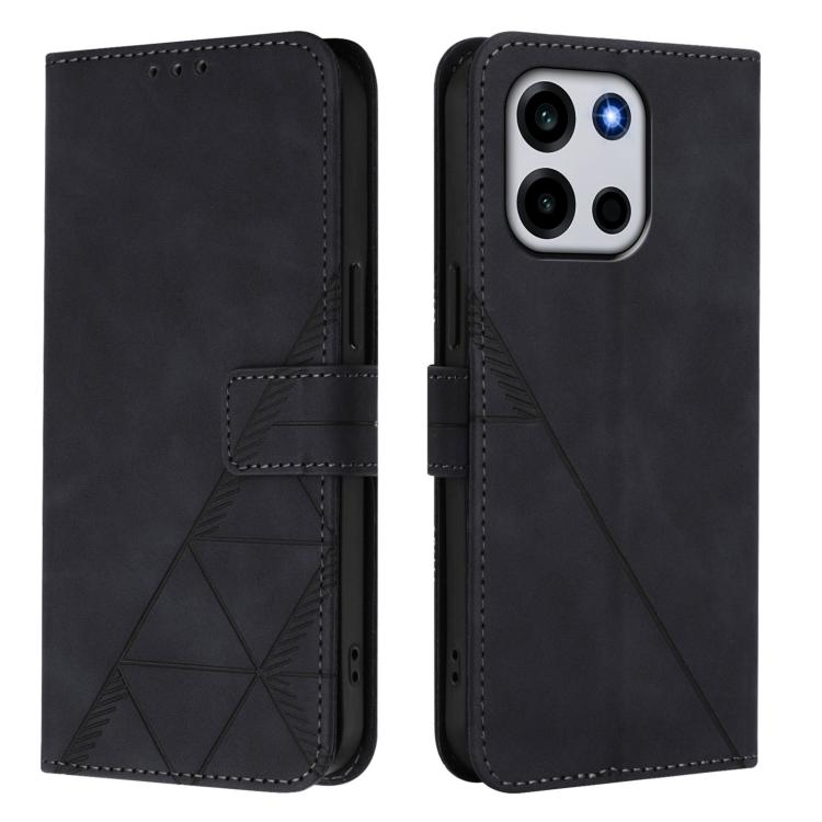 For OnePlus Turbo 6 / Turbo 6V Crossbody 3D Embossed Flip Leather Phone Case