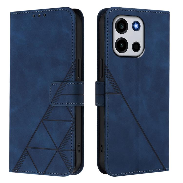For OnePlus Turbo 6 / Turbo 6V Crossbody 3D Embossed Flip Leather Phone Case