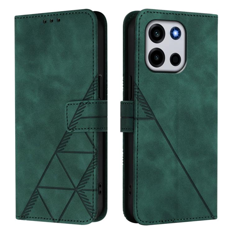 For OnePlus Turbo 6 / Turbo 6V Crossbody 3D Embossed Flip Leather Phone Case