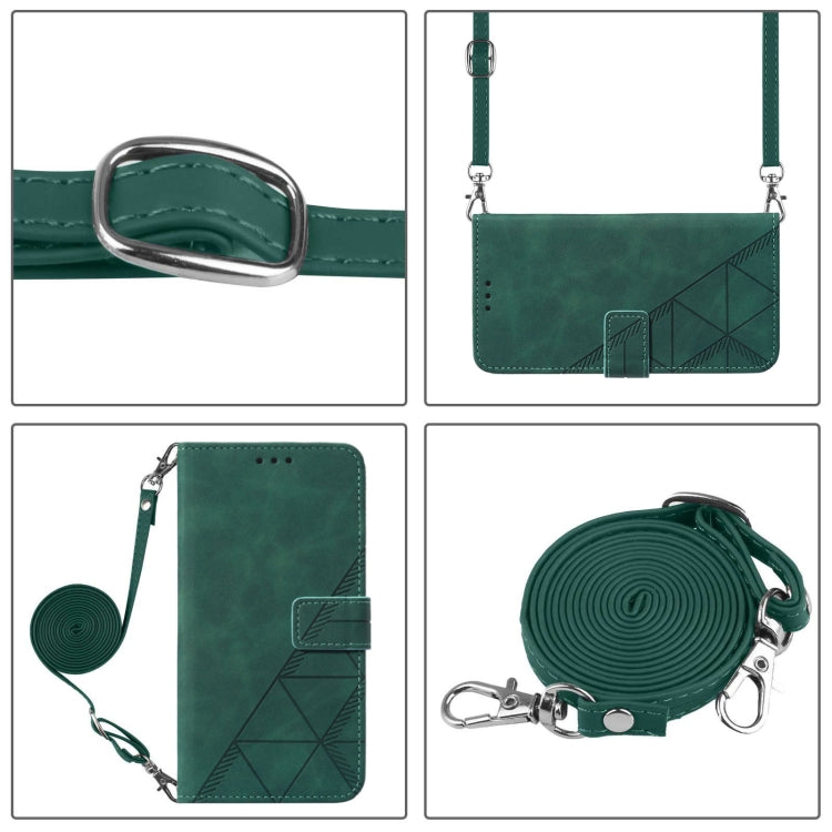 For Redmi K80 / K80 Pro Crossbody 3D Embossed Flip Leather Phone Case