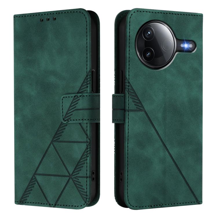 For Redmi K80 5G / K80 Pro 5G Crossbody 3D Embossed Flip Leather Phone Case