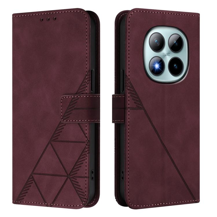 For Redmi Note 15 Pro+ 5G Global 163.3mm Crossbody 3D Embossed Flip Leather Phone Case