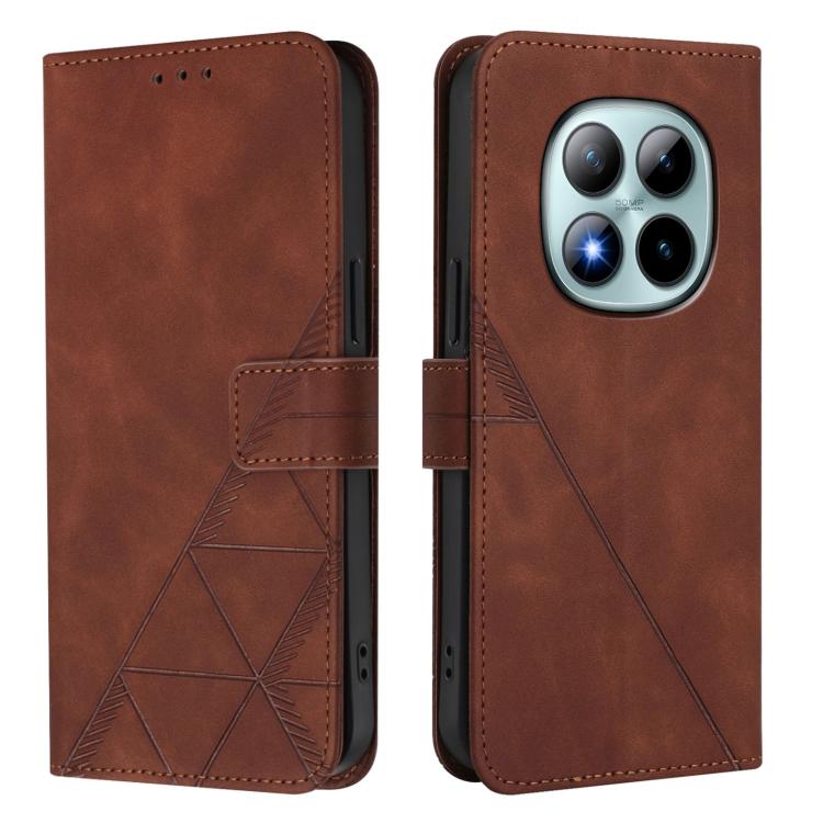 For Redmi Note 15 Pro+ 5G Global 163.3mm Crossbody 3D Embossed Flip Leather Phone Case