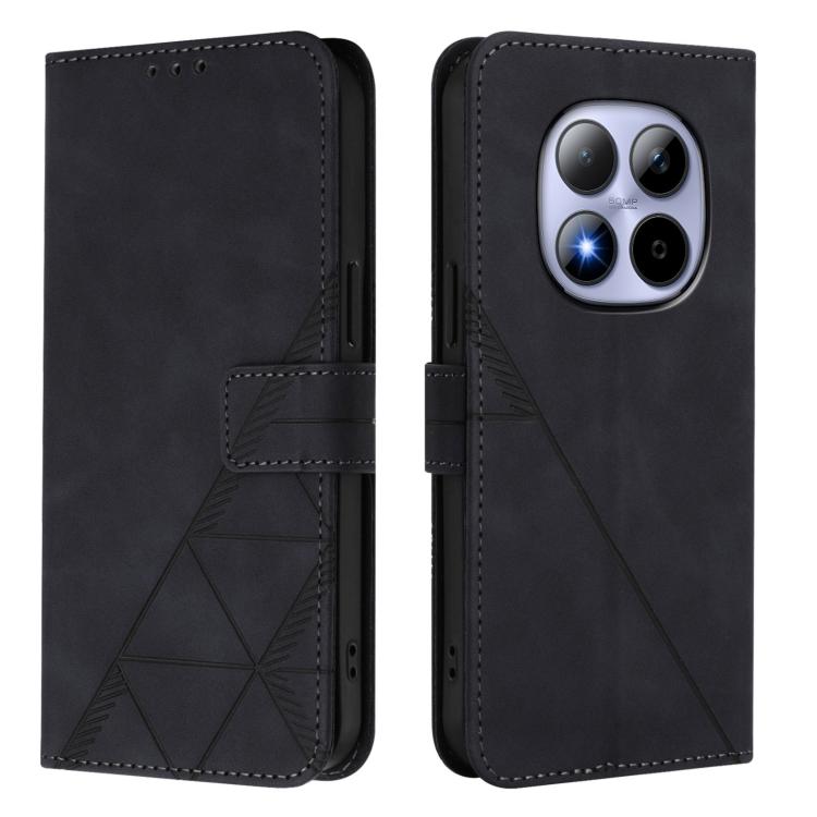 For Redmi Note 15 Pro 5G Global 163.6mm Crossbody 3D Embossed Flip Leather Phone Case