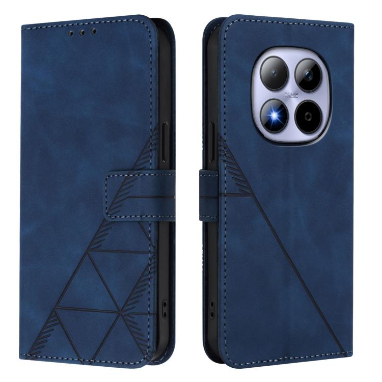 For Redmi Note 15 Pro 5G Global 163.6mm Crossbody 3D Embossed Flip Leather Phone Case