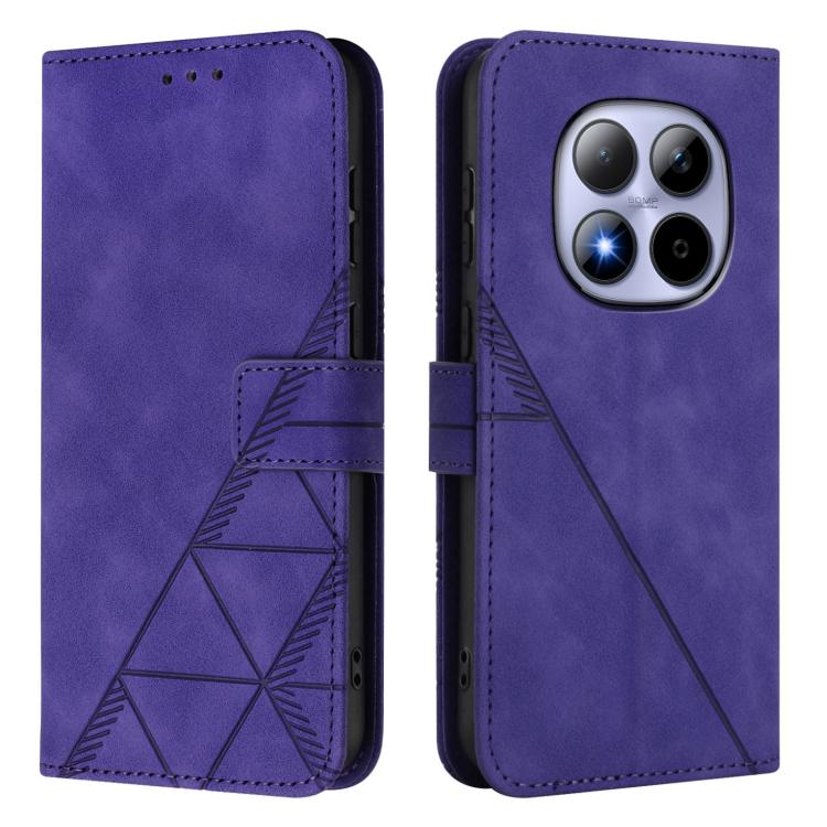 For Redmi Note 15 Pro 5G Global 163.6mm Crossbody 3D Embossed Flip Leather Phone Case