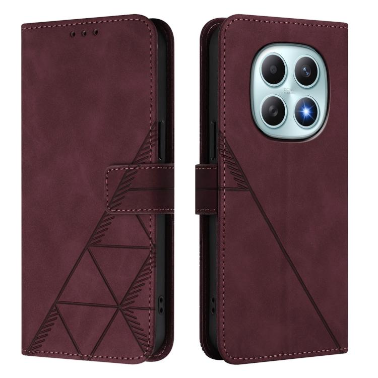 For Redmi Note 15 4G / 5G Global 164mm Crossbody 3D Embossed Flip Leather Phone Case