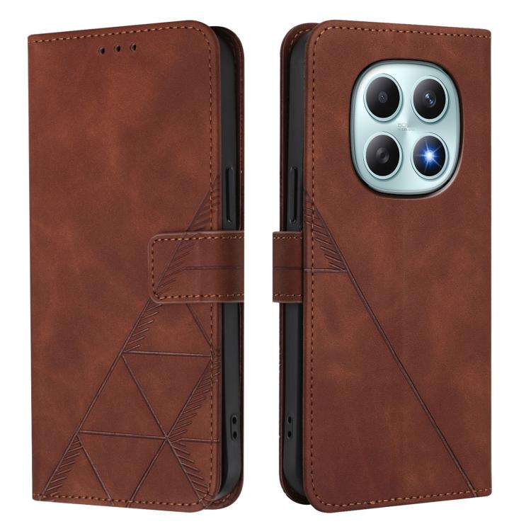 For Redmi Note 15 4G / 5G Global 164mm Crossbody 3D Embossed Flip Leather Phone Case