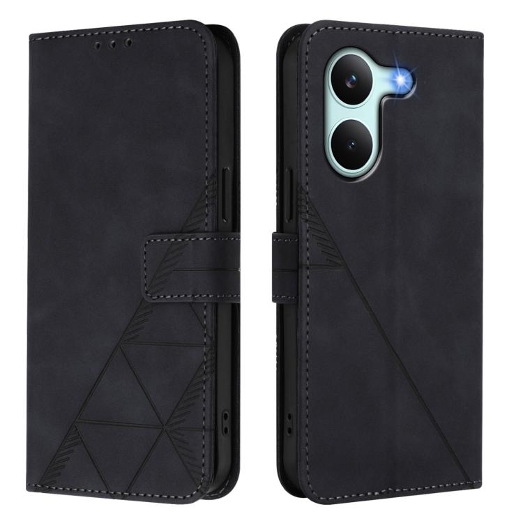 For Redmi Turbo 5 5G Global/Poco X8 Pro 5G Crossbody 3D Embossed Flip Leather Phone Case