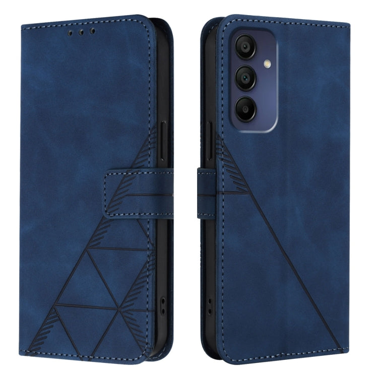For Samsung Galaxy A16 5G Crossbody 3D Embossed Flip Leather Phone Case