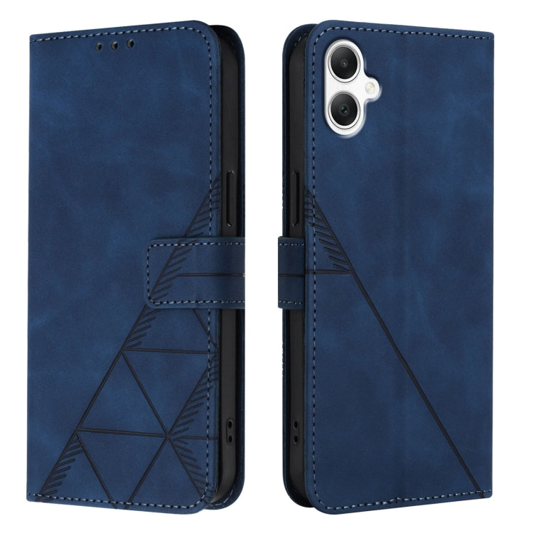 For Samsung Galaxy A06 4G Crossbody 3D Embossed Flip Leather Phone Case