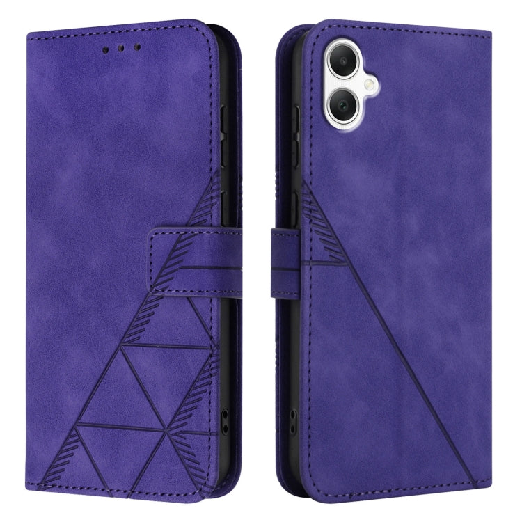 For Samsung Galaxy A06 4G Crossbody 3D Embossed Flip Leather Phone Case