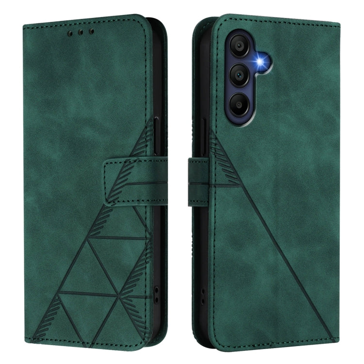 For Samsung Galaxy A26 5G Global Crossbody 3D Embossed Flip Leather Phone Case