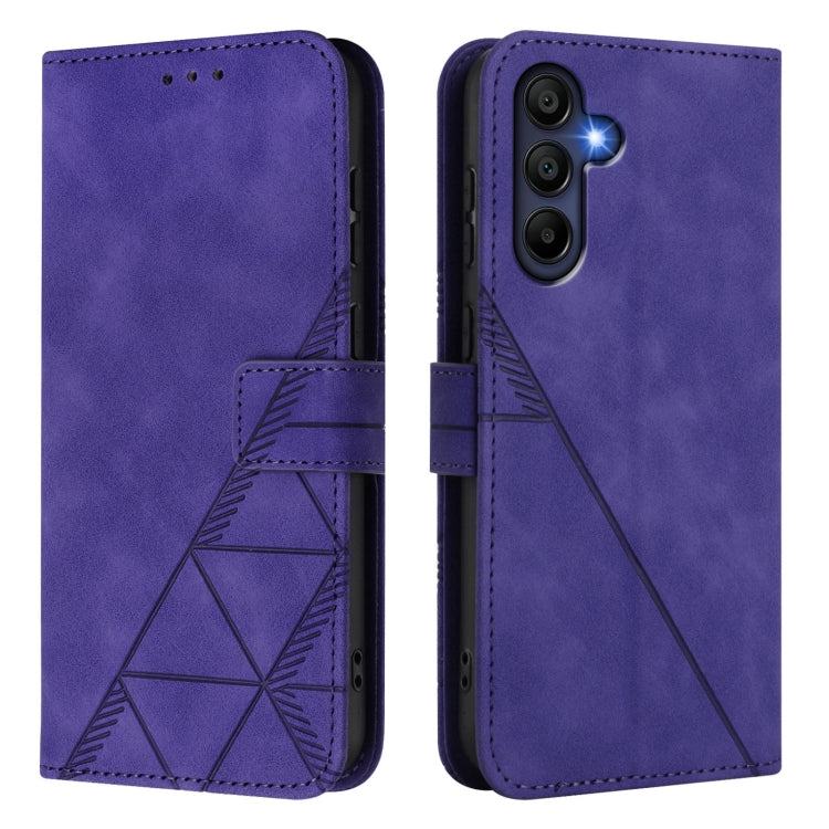 For Samsung Galaxy A26 5G Global Crossbody 3D Embossed Flip Leather Phone Case