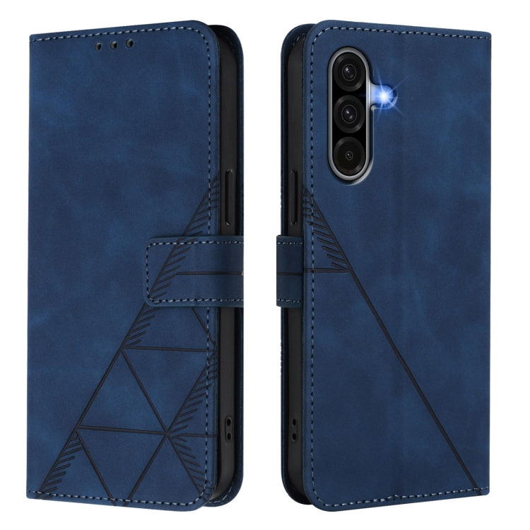 For Samsung Galaxy A56 5G Global Crossbody 3D Embossed Flip Leather Phone Case