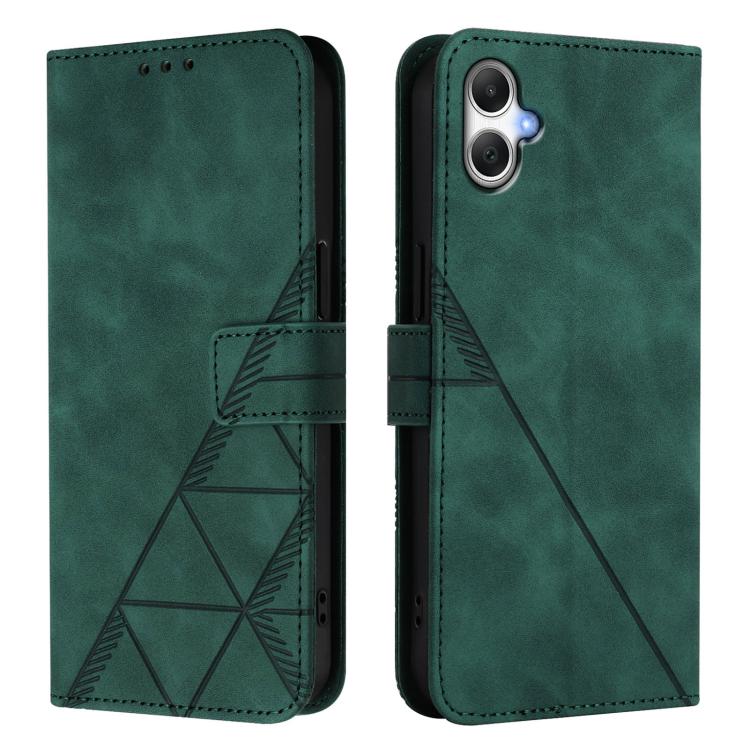 For Samsung Galaxy A06 5G Crossbody 3D Embossed Flip Leather Phone Case