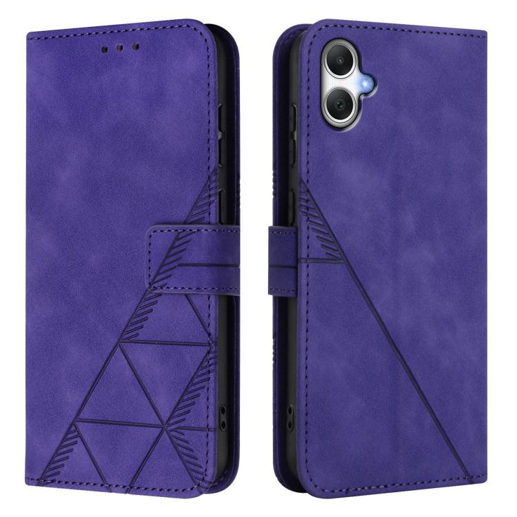 For Samsung Galaxy A06 5G Crossbody 3D Embossed Flip Leather Phone Case