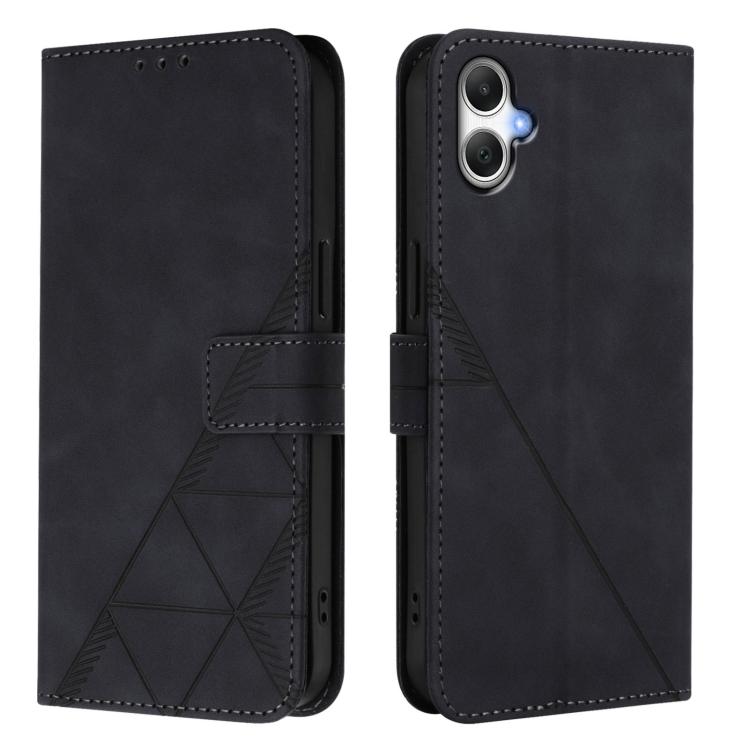 For Samsung Galaxy A07 4G Crossbody 3D Embossed Flip Leather Phone Case