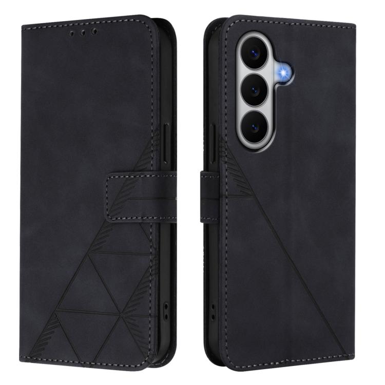 For Galaxy A27 5G Crossbody 3D Embossed Flip Leather Phone Case
