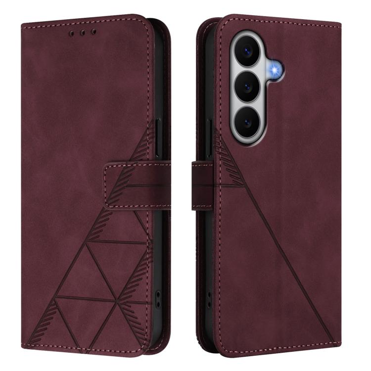 For Galaxy A27 5G Crossbody 3D Embossed Flip Leather Phone Case