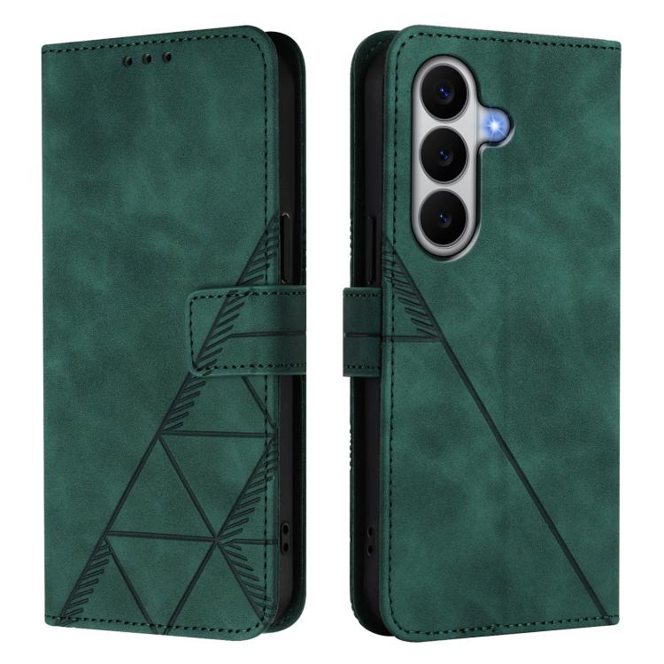 For Galaxy A27 5G Crossbody 3D Embossed Flip Leather Phone Case