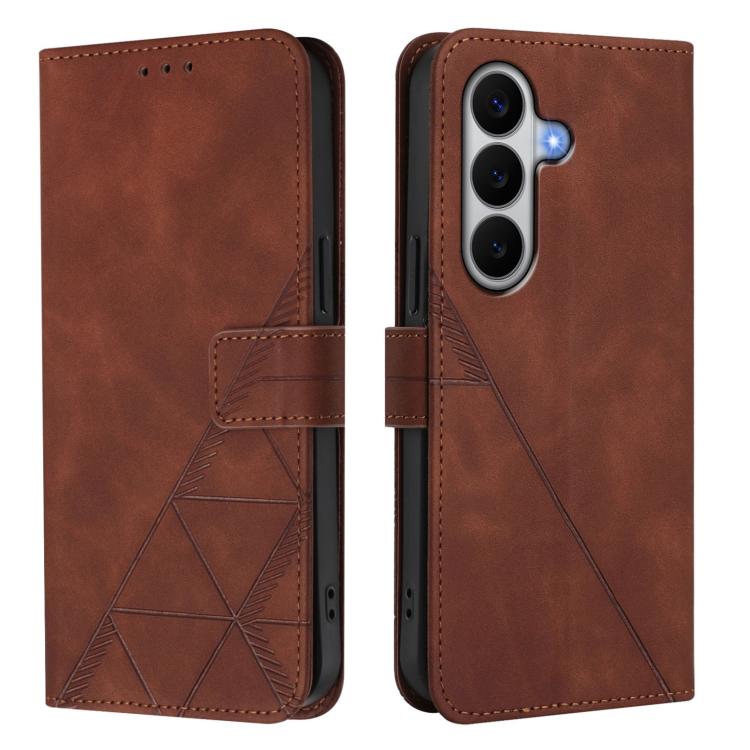 For Galaxy A27 5G Crossbody 3D Embossed Flip Leather Phone Case