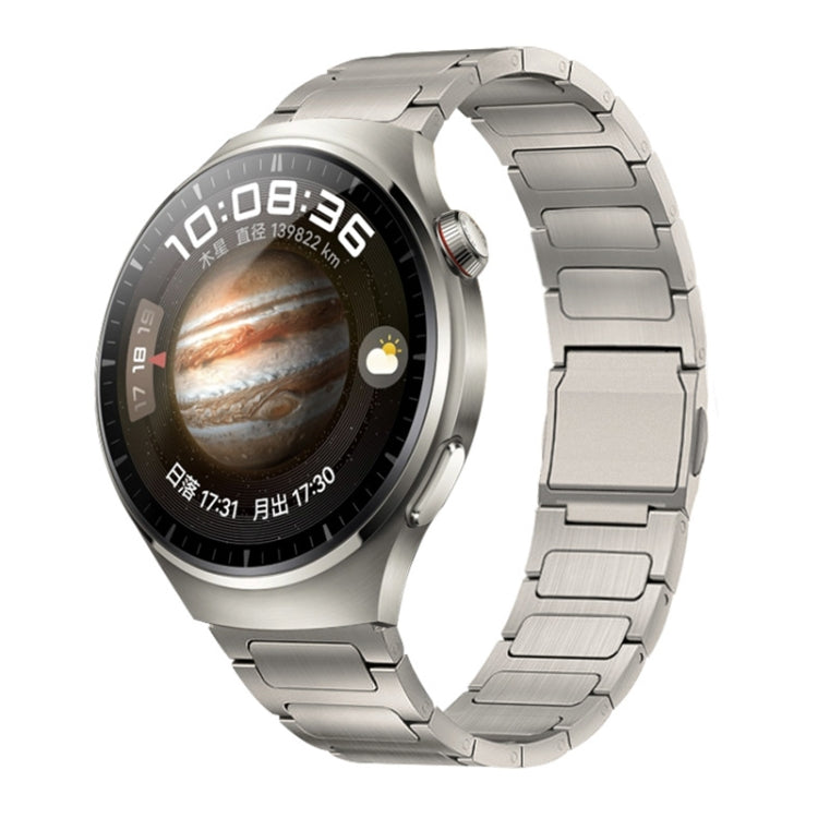 22mm I-shaped Magnetic Buckle Pure Titanium Watch Band